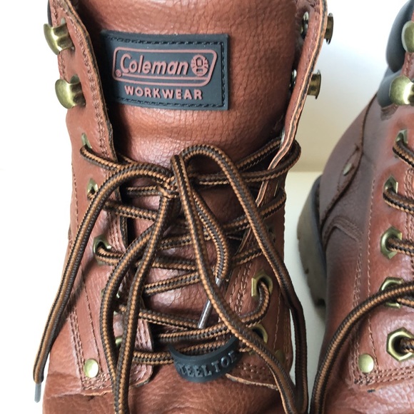 Coleman Steel Toe Boots Size 7.5 - Picture 5 of 8